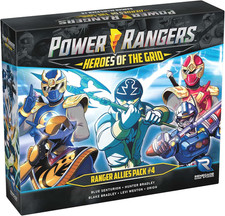 Power Rangers Heroes of the Grid Allies Pack #4 Expansion – 5 New Heroes & Minia