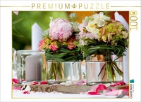 Calvendo Puzzle Bauernrosen Als Tischdekoration 1000 Teile Puzzle Quer | 1000 Te