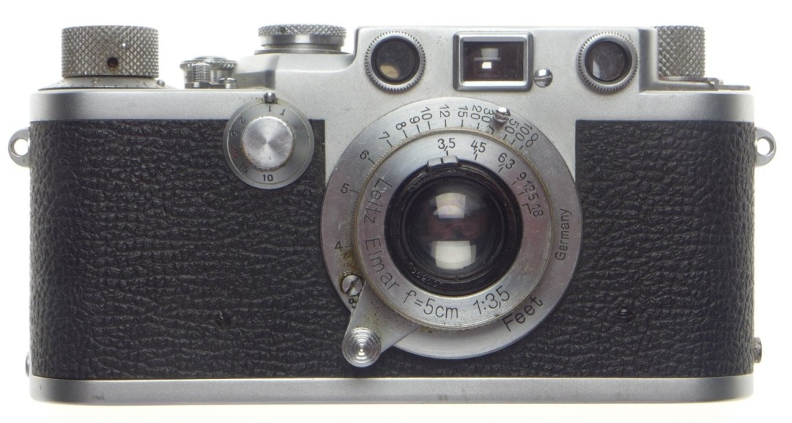 Leica Ⅲf #2401 IIIF 3f Leica screwmount 35mm film rangefinder chrome camera 3.5