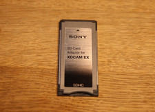 Genuine Sony SXS to SDHC card adapter for XDCAM camcorders
