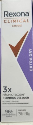 Rexona clinical expert extra dry antiperspirant spray for women 150 ml