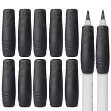 Mr. Pen- Pencil and Pen Grips, 12 Pack, Black, 12 Count Pack of 1 , Black