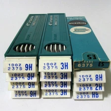 Berol EAGLE ® Turquoise Drawing Leads - 12 Full Boxes - 2H 3H 8H 9H HB E5 - New