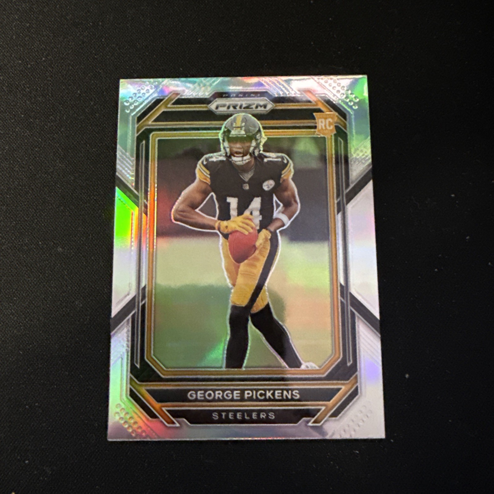 George Pickens Panini Prizm #329 Silver