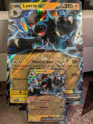 Meddling Sparks Promos 4 Promos Sealed(2 Cosmos Holo, 2 EX) + 1 Jumbo Card