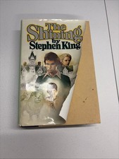 the shining stephen king hardcover english fiction horror adults dust jacket