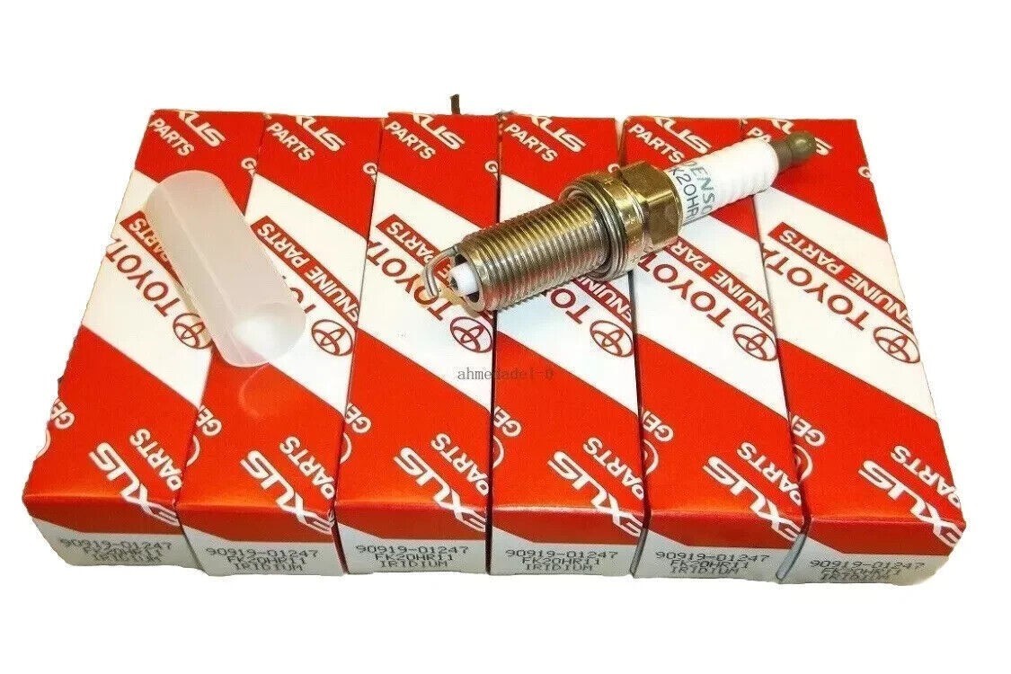 6 PACK OEM 90919-01247 Denso Iridium Spark Plugs for Lexus Lexus ES350 FK20HR11