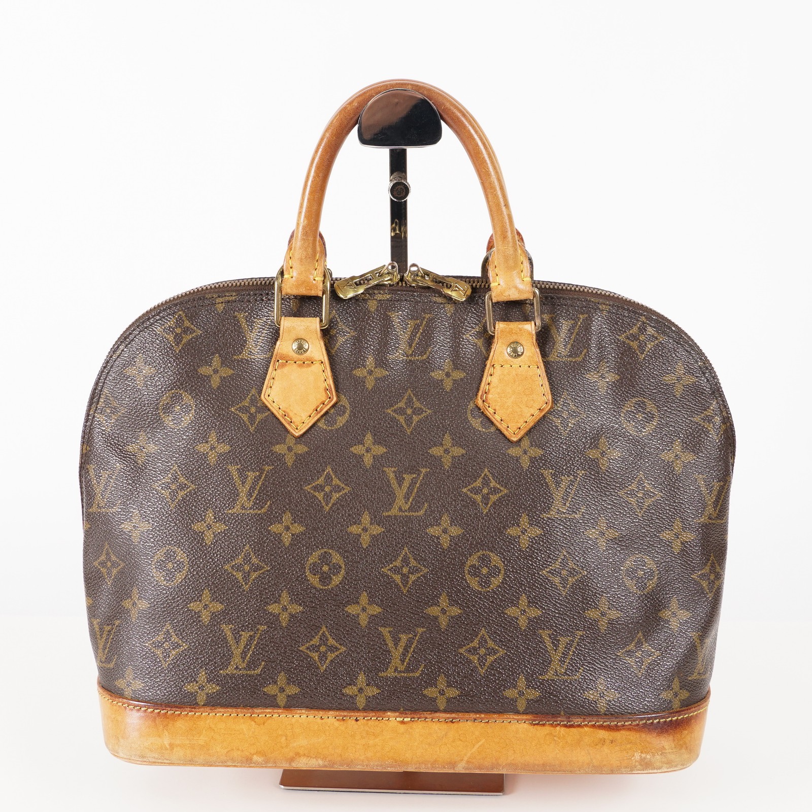 LOUIS VUITTON M51130 Alma PM Hand bag Monogram canvas  01E162530008