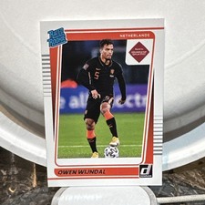 Panini Donruss Road to Qatar Rated Rookie Owen Wijndal Netherlands #197 Soccer