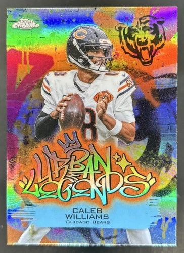 2025 Topps Chrome Caleb Williams Base (RAW)