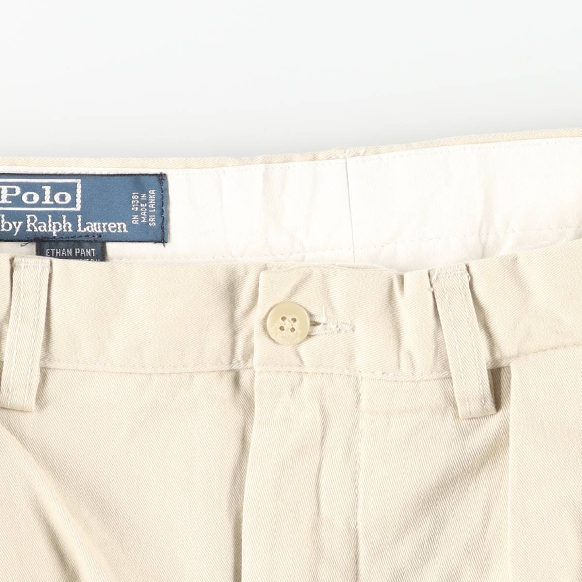Used Ralph Lauren POLO by Ralph Lauren ETHAN PANT two-pleat chino