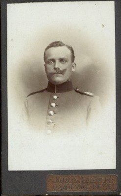 CdV Longeville lès Metz Langenheim Moselle, Deutscher Soldat in... - 11434102