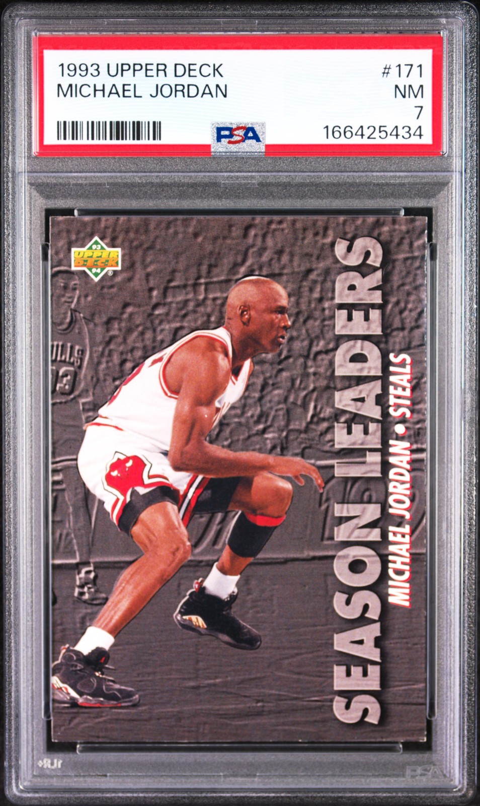 1993 Upper Deck #171 Michael Jordan PSA 7 NM