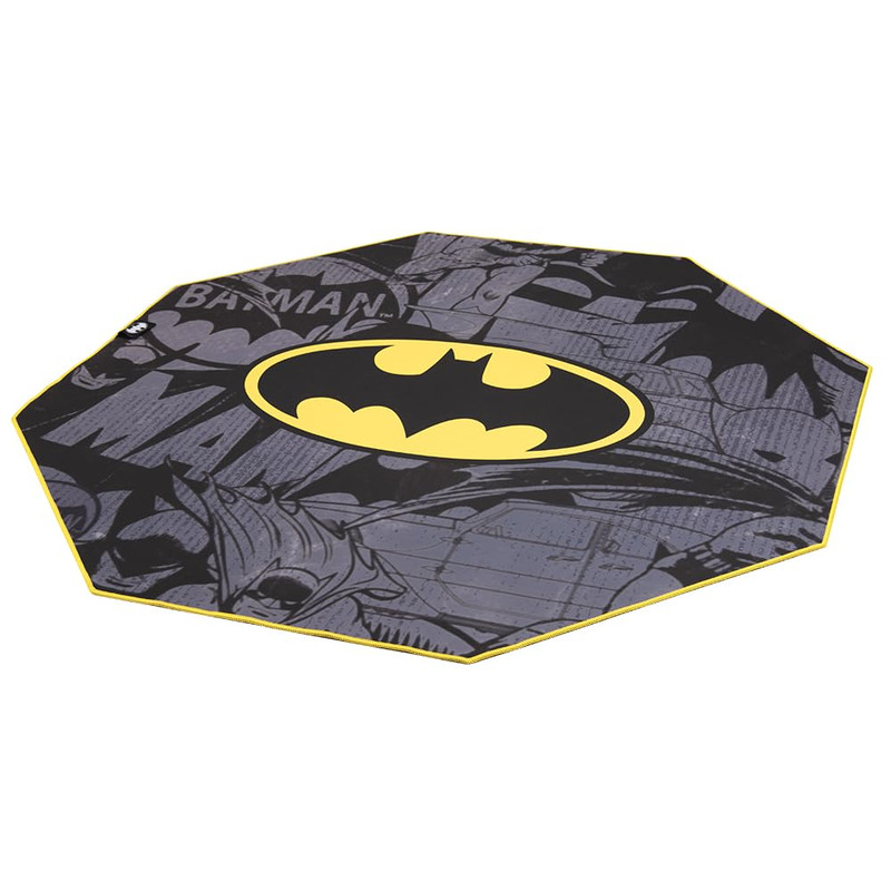 Subsonic DC Comics Batman - Alfombrilla antideslizante para jugadores para sillas de juego y
