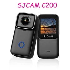 SJCAM C200 4K Action Camera Waterproof Underwater - 95% New！