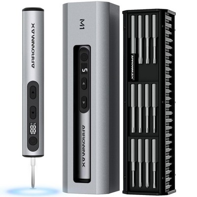 Mini Electric Screwdriver & Electric Drill, 2 in 1 Tool Set, Drilling Adapter...