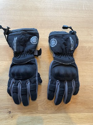 Triumph Original Motorrad-Handschuhe Größe S / Wasserdicht TriTex