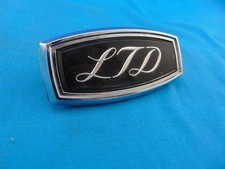 1971 1972 Ford Ltd Roof Sail Panel Emblem Nice Used Part