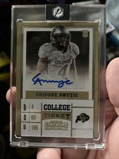 2017 Panini Contenders Draft Picks - College Ticket Chidobe Awuzie #277 (AU, RC)
