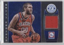 2013-14 Totally Certified Memorabilia Totally Blue 26/99 Spencer Hawes #34 1u0