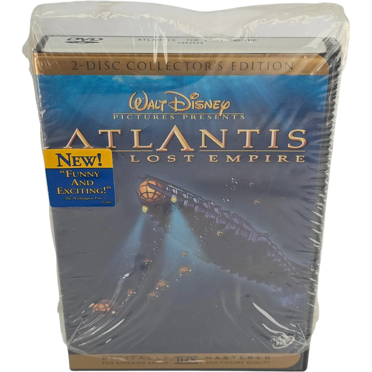 Collector's Edition Atlantis: The Lost Empire DVDs for sale | eBay