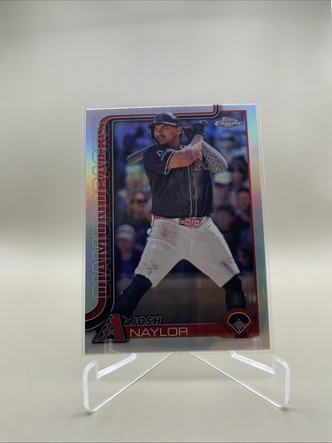 2025 Topps Chrome MLB - Refractor - #15 Josh Naylor - Arizona Diamondbacks