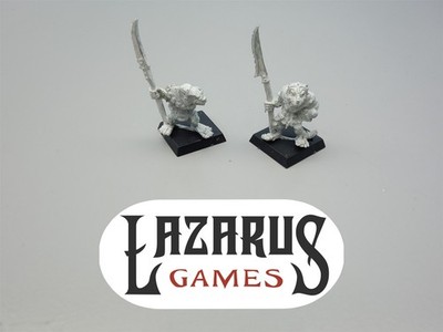 Warhammer FB AoS Grand Alliance Chaos: Skaven - 2x Clanrats (primed oop metal)