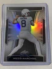 NICCO MARCHIOL mountaineers 2025 Leaf Metal #133 Silver 15/149 (U3)