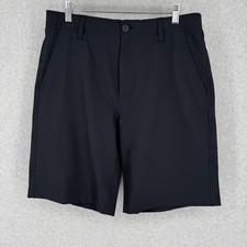 Under Armour Mens Drive Golf Short 10" Size 32 Black Performance Lightweight NEW