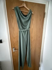 Green Sleeveless Jumpsuit Size S
