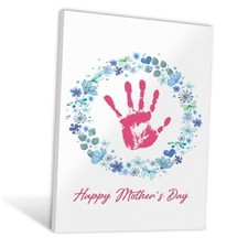 Mother's Day Handprint Craft - DIY Mother's Day Gifts for Mom, Grandma,