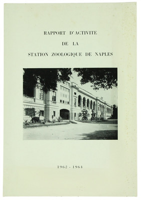 AKTIVITÄTSBERICHT DER ZOOLOGISCHEN STATION VON NEAPEL. 1962-1964. zool station