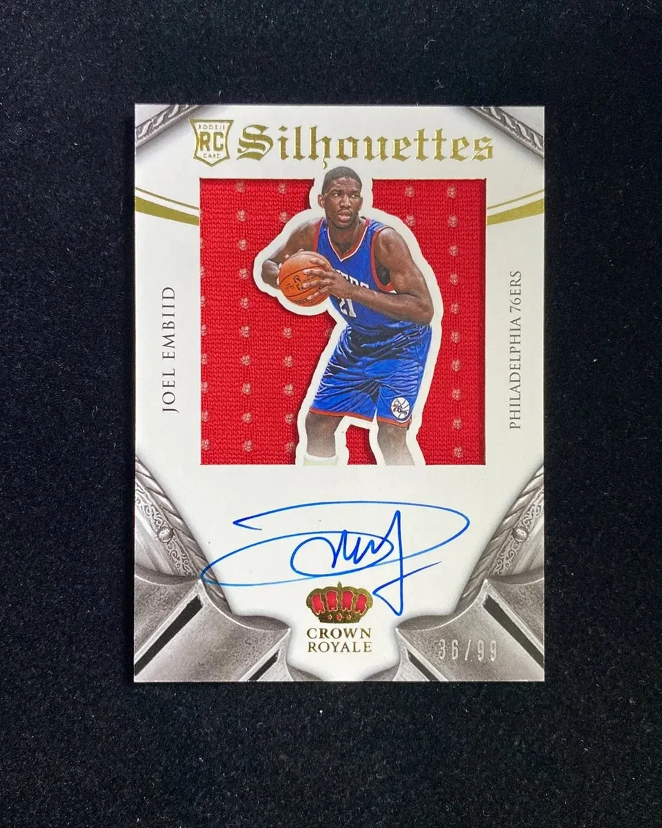 Panini エンビード Embiid RC ルーキー直筆サインカード Auto Joel Embiid Basketball Sports Trading Cards & Accessories