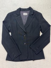 XOXO S/M Blazer Y2k Black Classic Two Button Fitted Preppy Office Suit Jacket