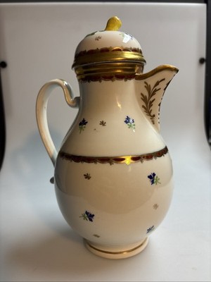 2512041 Alt-Wien Porzellan-Kaffeekanne mit Deckel Höhe mit Deckel circa 22 cm￼