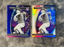 Hirokazu Sawamura 2021 Chronicles Titan Purple Prizm & Purple Velocity Parallel