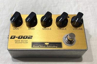Distortion Effect Pedal D 002 SOUND WAVE LAB Guitar Stompbox
