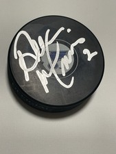 Al MacInnis Signed Puck Beckett BAS COA St. Louis Blues Auto IP Hockey NHL a