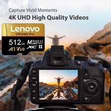 SD Memory Card MicroSD TF Flash Card with SD Adapter for Phone Camera Tablet