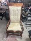 Antique / Vintage Mission Style Oak Rocking Chair Nice Condition! LOOK! — photo 1