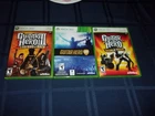 XBOX 360 MICROSOFT LOT 3 GUITAR HERO WORLD TOUR III LEGENDS OF ROCK LIV COMPLETE