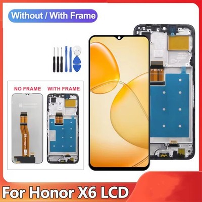 For HUAWEI Honor X6 Replacement TFT LCD Touch Screen Display Digitizer w/ Frame