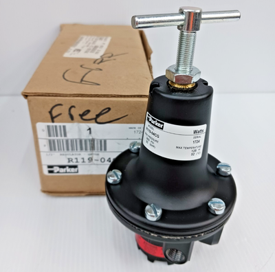 #ad New Parker 1 2quot; Npt Pressure Regulator R119 04CG 300 Psi No Gauge $148.49