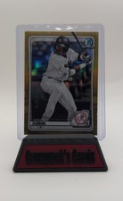 2020 Bowman - Chrome Prospects Estevan Florial #BCP-31 Gold Refractor /50 (RC)