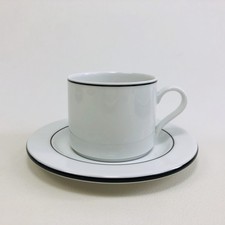 ARZBERG Cult LINEA NEGRA Kaffeetasse Tasse Untertasse