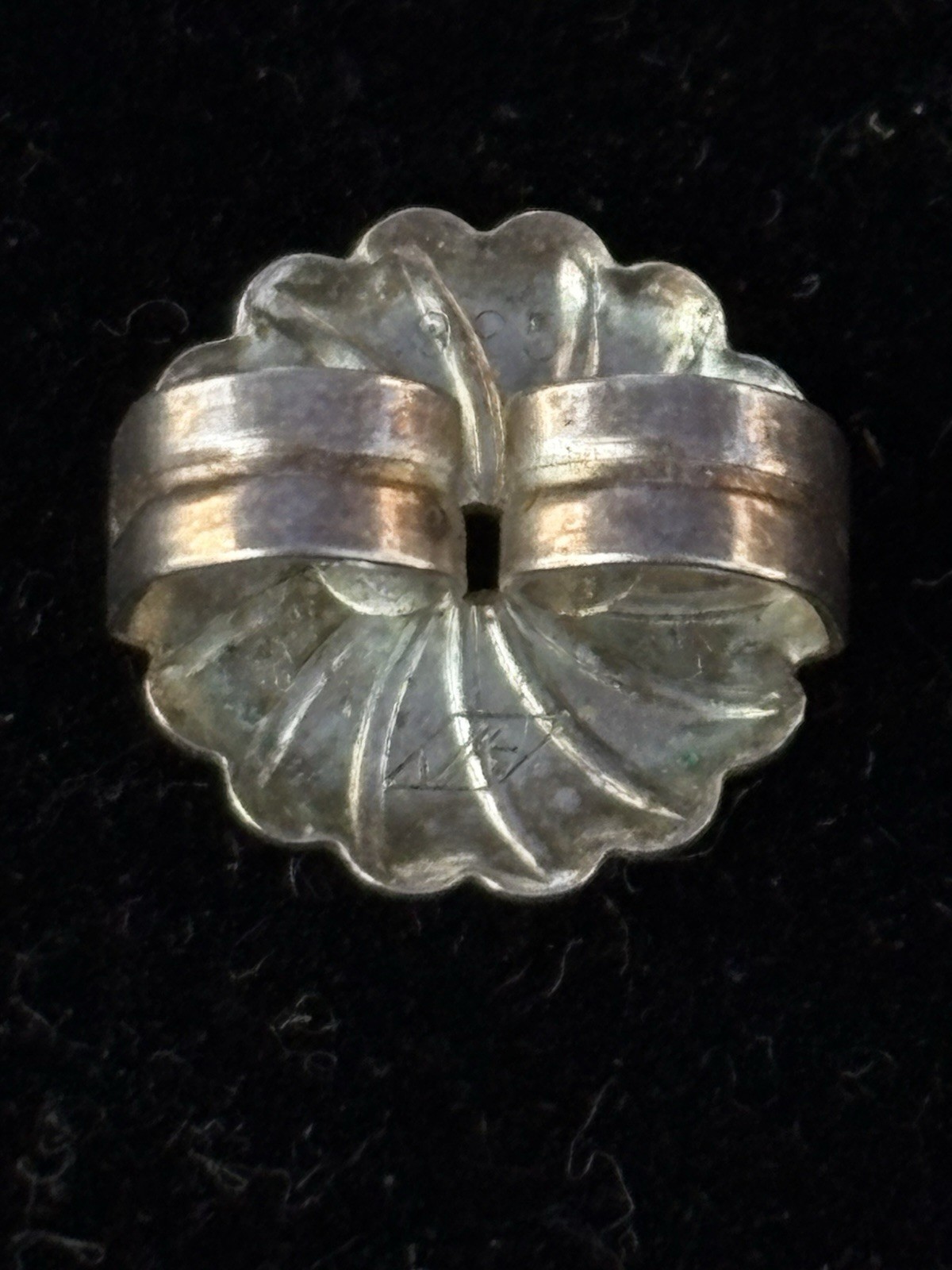 Solid Sterling Silver Basket Weave Crisscross Hal… - image 5