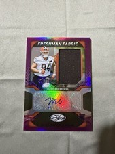 2025 Panini Certified - Freshman Fabric Mirror Signatures Mason Graham #FBC-MGM