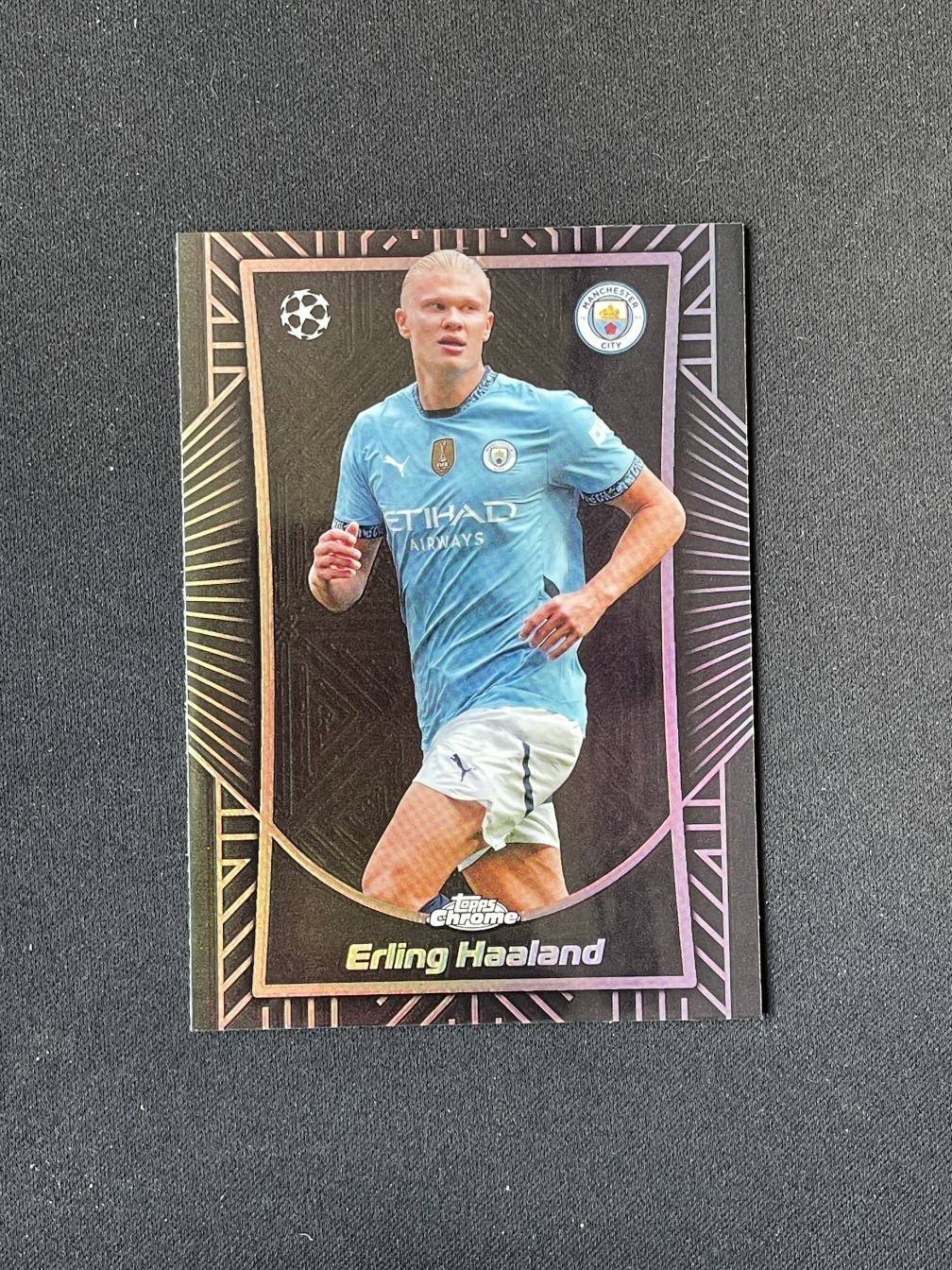Erling Haaland 2024 Topps Chrome UEFA Club Competitions #SE-10