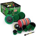 New ListingKitchen Cleaning Supplies - Oven Scrubber Kit - Cast Iron Cleaner Brushes - T.