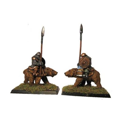 Mirliton Grenadier 25mm Bear Riders w/Spear Pack New